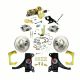 RIGHT STUFF DETAILING Power Front Disc Brake Conversion- TDC7125D