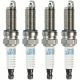 4 X Iridium Spark Plugs 18846-10060 SILZKR6B10E For Hyundai ACCENT KIA RIO SOUL