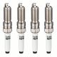 Set Of 4 Ceramic Iridium Spark Plug For 2020-2023 Chevrolet Blazer 2.0L l4 94524