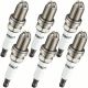 6 Ceramic Iridium Spark Plugs Fit For 2002-2003 Audi S6 4.2L v8 3199 BKR6EQUP