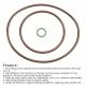Vacuum Pump Reseal Rebuild Kit 7556919 Gasket For Mini Cooper 1.6L 1.6T N12 N14