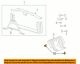 GM OEM Radiator Core Support-Lower Shield Bolt 11518341