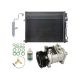 OEM AC Compressor w/ A/C Condenser & Drier For Jeep Grand Cherokee 2005-2010