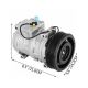 AC A/C Compressor With Clutch for John Deere Tractor Replaces:Denso 10PA17C Type