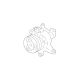 Genuine Subaru A/C Compressor 73111FJ042