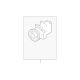 Genuine Nissan 2008-2015 Nissan - Compressor Assembly 92600-JM01E