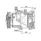 MAHLE AC Compressor 12V For HYUNDAI I20 14- 97701C8200