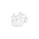 Genuine Mazda3 Mazda3 Sport A/C Compressor CC43-61-450E (2004 - 2009 Mazda3)
