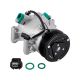 198277 Air Conditioning AC Compressor with Clutch Compatible with Honda Civic 2016-2021, CR-V 2017 2018 2019 2020 2021 2022, 1.5L l4, Gas, Replaces 197277, 60-04562NA, 388105AAA03