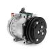 CA2597245 A/C Compressor 1-Groove 24V Replaces 259-7245 & 1892746 | Compatible with Carterpillar 308D 314DCR 314DLCR 321DLCR Excavator, for Kobelco SK135SR SK850LC