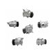 883101A580 6PK Air Conditioning Compressor AC Compressor for Clutch Assy, Compatible for 1.3 1.5 SCSA06C Spare Parts.