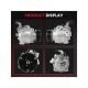 AC Compressor for 2014-2015 Outlander, 2008-2013 Outlander, 2015 Outlander Sport, 2009-2014 Lancer, 3.0L 2.4L 2.0L, A/C with Clutch for 7813A212, 7813A229, AKS200A413H