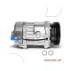 AC Compressor with Clutch Compatible with | for Jetta 1993-1999, Passat 1993 1995-1997, Golf 1993-1999, Cabrio 1995-2002, Rabbit 2007