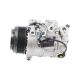 Air Conditioner A/C Compressor for 2013-2017 Mercedes-Benz E350 E400 GLK250 CLS400 E250 SL400, OEM A0008302700 4472807081, CNC Machined, Direct, Durable, 4-Pin, Silver, New