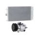 OEM AC Compressor w/ A/C Condenser & Drier For Kia Soul 2014 2015