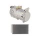 For Toyota Prius 2004-2009 AC Compressor w/ A/C Condenser & Drier CSW