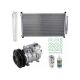 OEM AC Compressor w/ A/C Condenser & Drier For Honda Accord 2016 2017