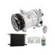 For Saab 9-4X 2011 OEM AC Compressor w/ Condenser Drier CSW