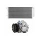 For Chevrolet Sonic 2014 2015 OEM AC Compressor w/ A/C Condenser & Drier TCP
