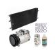For Audi A7 Quattro 2012-2015 A/C Kit w/ AC Compressor Condenser & Drier TCP