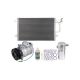 For Audi A8 Quattro S8 A8 OEM AC Compressor w/ A/C Condenser & Repair Kit CSW