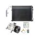 For Jeep Commander 2006 2007 OEM AC Compressor w/ A/C Condenser & Drier CSW