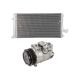 For Porsche Cayenne 2003-2010 OEM AC Compressor w/ A/C Condenser & Drier GAP