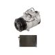 For BMW 535i xDrive 2011-2013 OEM AC Compressor w/ A/C Condenser & Drier GAP