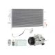 For Ford Flex 2013 2014 2015 2016 OEM AC Compressor w/ Condenser Drier