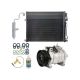 For 2009 Jeep Commander 5.7L Hemi OEM AC Compressor w/ A/C Condenser & Drier DAC