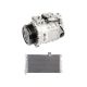 For Mercedes CLK500 CLK55 AMG OEM AC Compressor w/ A/C Condenser & Drier DAC
