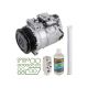 For Mercedes C230 C300 C350 & C63 AMG OEM AC Compressor w/ A/C Repair Kit GAP