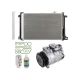 For Mercedes C350 2008.5 2009 OEM AC Compressor w/ A/C Condenser & Drier GAP