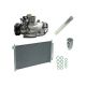RYC Reman Compressor Kit With Condenser AD-0447-NC Fits Civic Hybrid 1.5L 12-15