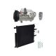 RYC Remanufactured AC Compressor Kit W/ Condenser EC02A Fits Ram 3500 5.7L 2011