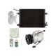 For Jaguar XJR 2001 2002 2003 A/C Kit w/ AC Compressor Condenser Drier DAC