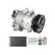 For Chevy Cruze 2011 OEM AC Compressor w/ Condenser Drier CSW