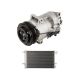 For Chevrolet Cruze 2012-2015 OEM AC Compressor w/ A/C Condenser & Drier CSW