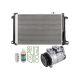 OEM AC Compressor w/ A/C Repair Kit For Mercedes C250 C63 E350 E63 GLK350
