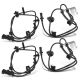 AISIN Qty(2) Front ABS Wheel Speed Sensor for Chrysler Pacifica 2008 3.8L 4.0L