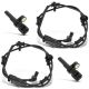 4x New Front and Rear Side ABS Wheel Speed Sensor for Dodge Ram 2500 2010 RWD