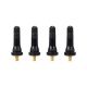4x Tire Pressure Sensors TPMS Sensors Rubber Valve for BMW 7 Series 2010-2014
