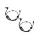 2 ABS Wheel Speed Sensor Front LH & RH for 2000-2001 Audi A4 Quattro 1.8L ALS429