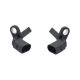 2pcs Front Rear Left & Right ABS Wheel Speed Sensor - Compatible with Audi A4