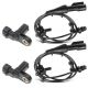 AISIN Qty(2) Front ABS Wheel Speed Sensor for Jaguar XF S-Type 2008-2012