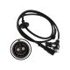 New Rear Left or Right ABS Wheel Speed Sensor For VW Golf Corrado 191927807D