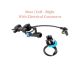 ABS Wheel Speed Sensor W/ Connector  Rear L or R Fits: Cadillac Chevrolet GMC