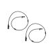 Pair Set of 2 ABS Speed Sensors Rear Driver & Passenger Side for Mercedes
