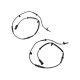 Pair Set of 2 ABS Speed Sensors Rear Driver & Passenger Side Left Right for MKT