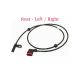 ABS Wheel Speed Sensor Rear Left Right Fits Mercedes GLK250 13-15 GLK350 10-15